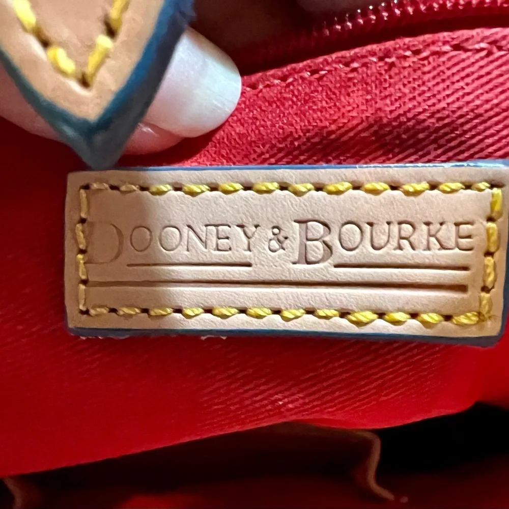 Disney Parks Retired Dooney & Burke Tote Bag with Colorful Cartoon Design, Ret. - Picture 10 of 16